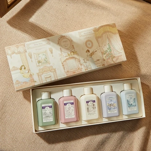 Roopy润培馥奇香氛身体乳中样礼盒装保湿滋润留香60ml*5瓶套装