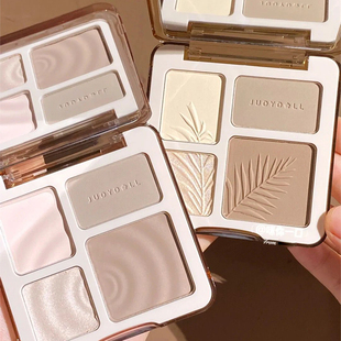 Judydoll橘朵高光修容一体盘综合盘粉饼立体双色哑光阴影鼻影修颜