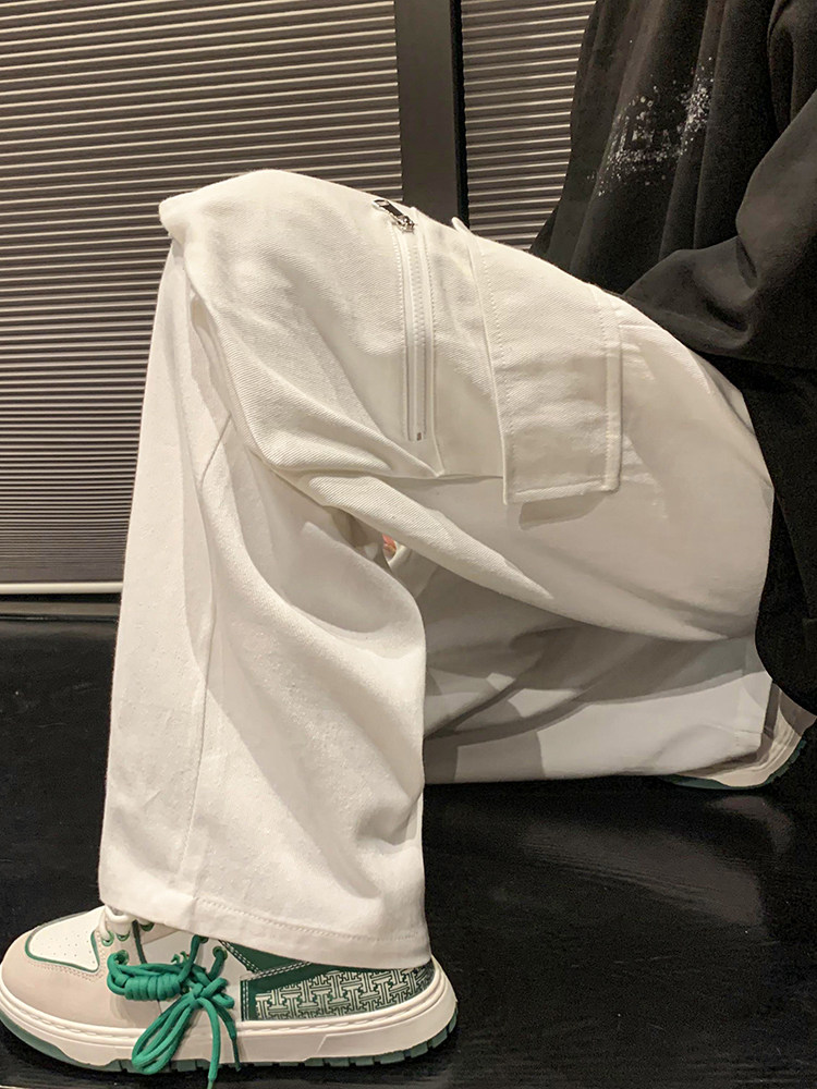 春款工装裤男宽松直筒休闲裤D312-KD520-P50图片