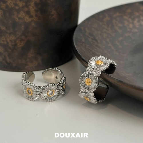 精工拉丝工艺雏菊栀子花永恒系列