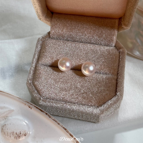 小众天然14k包金淡水珍珠