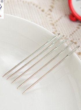 纳鞋底手工上鞋针缝合海绵针缝鞋针大号长针缝被子的十字绣针 3根