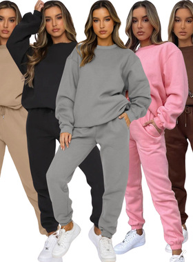 Autumn and winter suit warm long sleeve tracksuits new sets