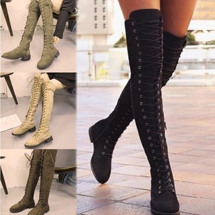 high boots shoes women 过膝长靴 boot thigh long 2018 autumn