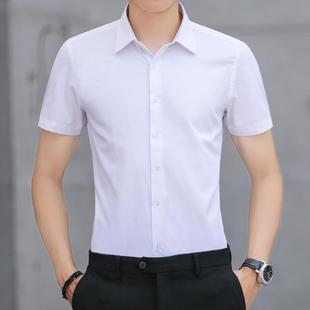 Summer Male Work Office Cloth Shirts Shirt Sleeve Men Short