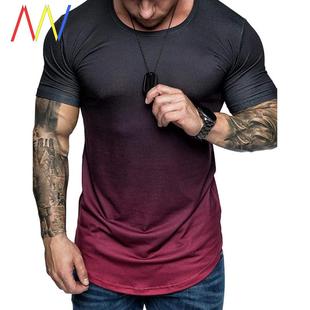Slim Fit t shirts T-Shirt Men man cotton casual Fashion Tops