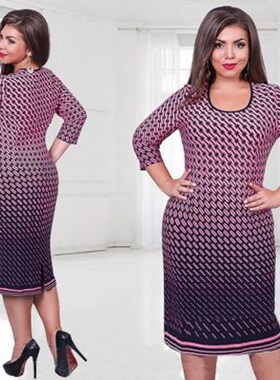 2018 plus size women dress ladies elegant party dresses 6XL