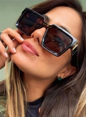 墨镜女fashion大框方形太