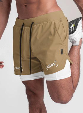 Running Shorts Men s GYM Sport Fitness Short Pants健身男短裤