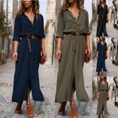 礼服 dress Women Autumn sleeved party Long Gown Lady Evening