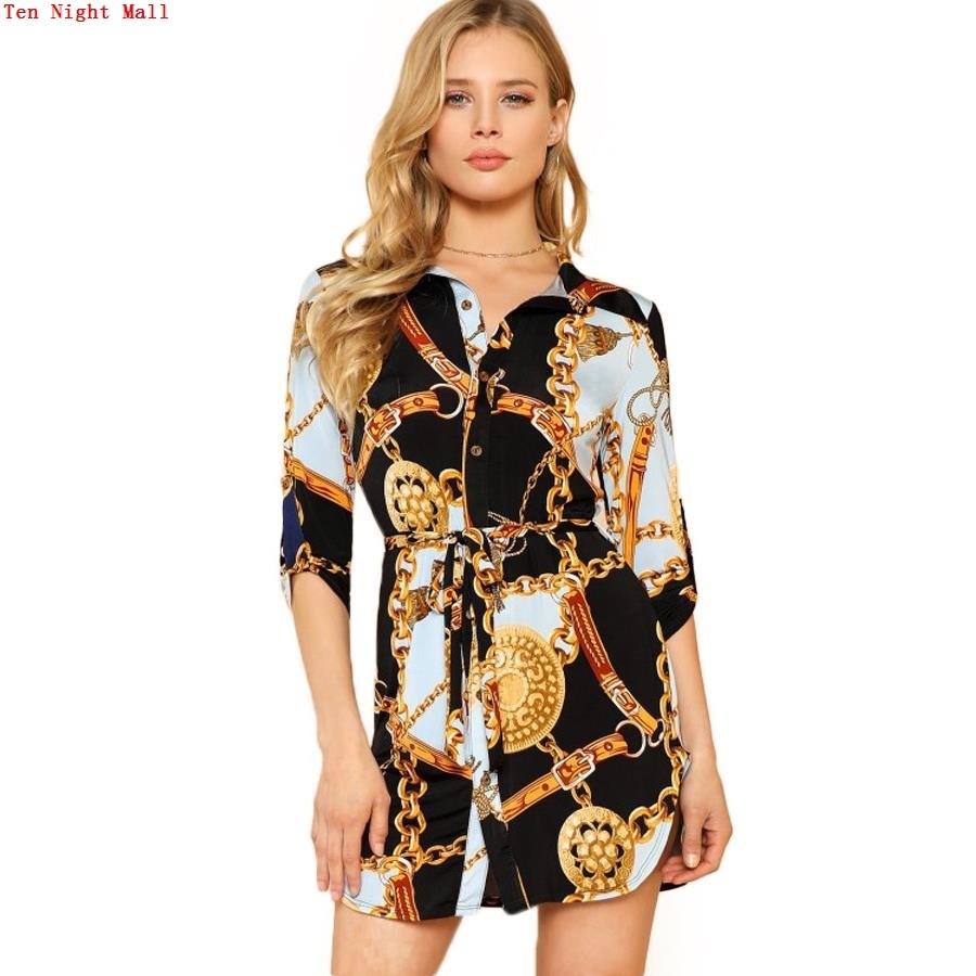 大码连衣裙女装衬衫裙Large size dress women's shirt skirt