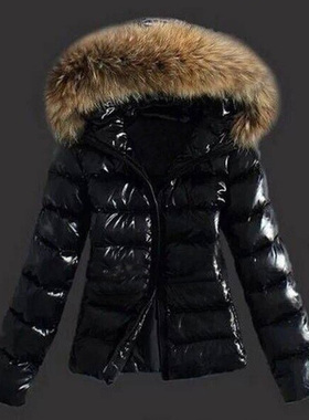 Winter Warm Female Jacket Women Outwear Windbreaker 毛领棉衣