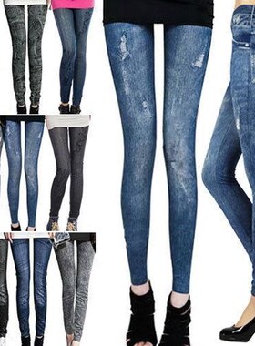 Sexy Women Jeans Skinny Leggings Jegging Tight Stretch Pants