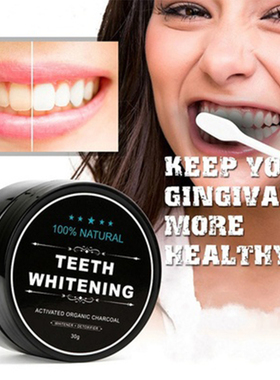 Teeth Whitening Powder Natural Organic Activated Charcoal