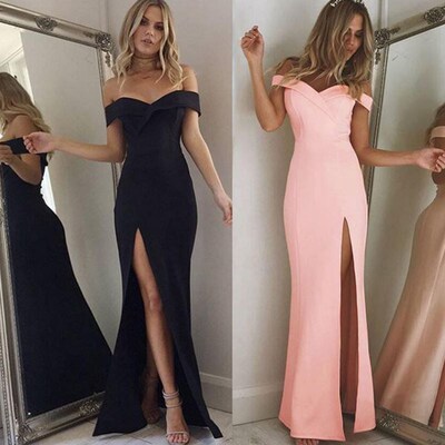 晚会礼服连衣裙Lady Long Dress Sexy Evening party gown women