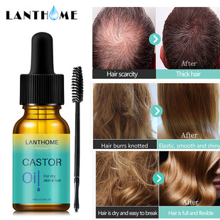 Castor Oil Hair Growth Essential Eyelash头发眉睫毛滋养液10ml