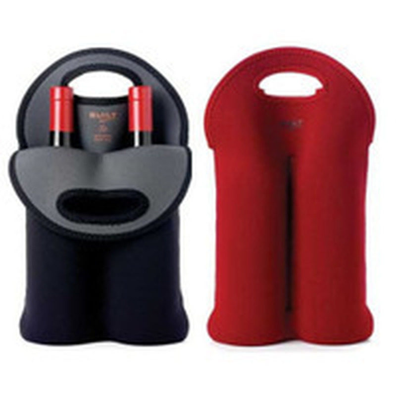 现货跨境潜水料2支装红酒袋香槟保护套双只酒瓶袋美观保温防摔