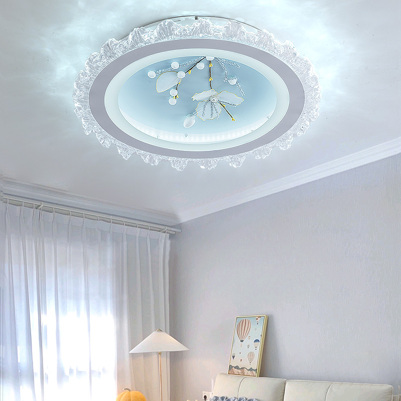 主卧婚房卧室灯LED吸顶灯语音控制现代简约高亮主卧房间灯温馨