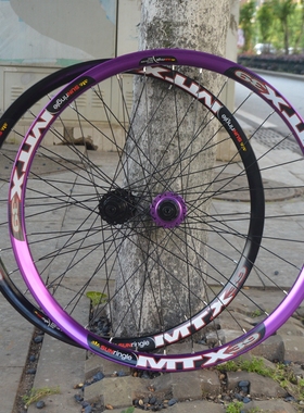 TIRALPRO太阳焊接圈碟刹山地轮组越野26寸 27.5寸轮组MTX39 DH FR