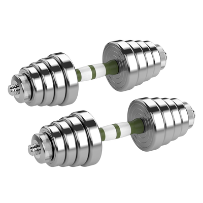 纯钢实心哑铃可调节重量杠铃两用