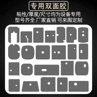 粤通卡小水滴万集ETC双面胶贴专用背胶客车货车汽车支架汽车用品