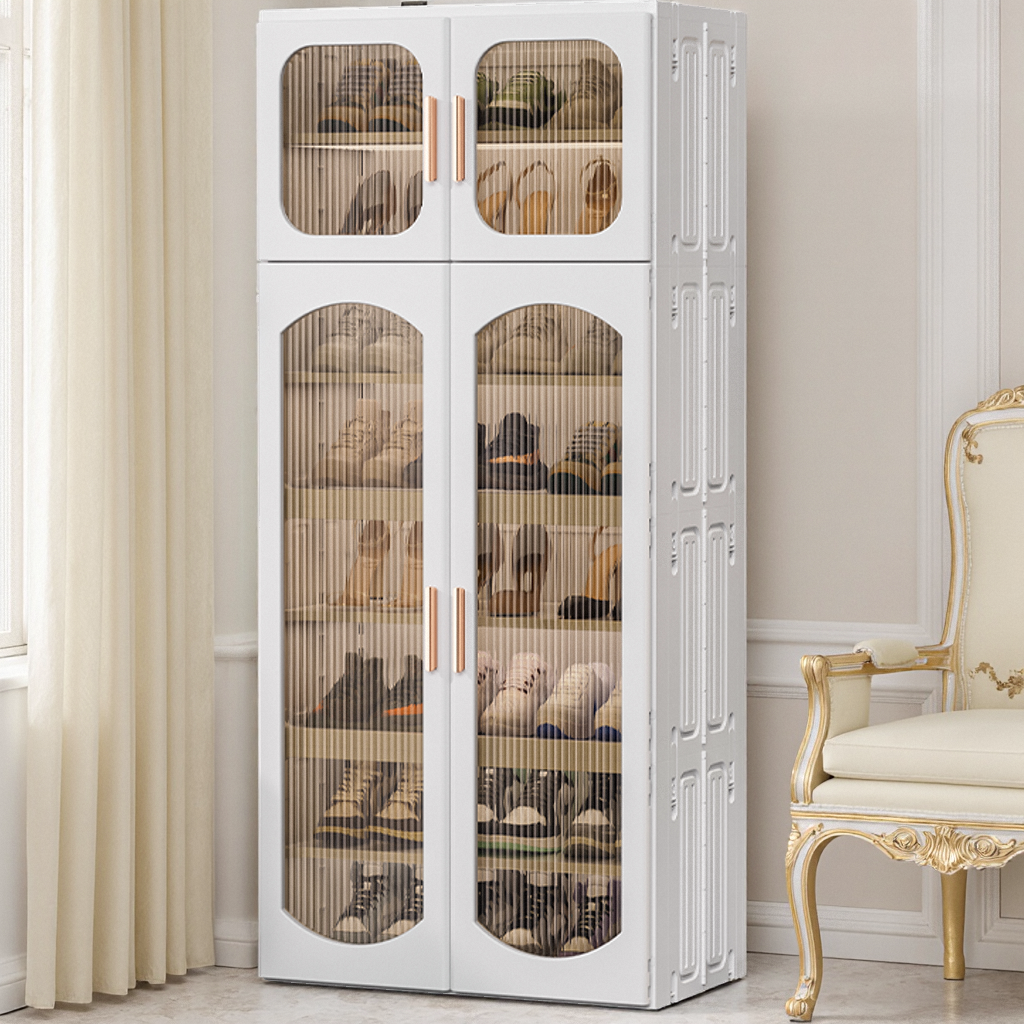 免安装鞋柜2025新款爆款高档入户门口家用走廊用鞋柜子大容量多层,住宅家具,鞋柜,淘宝优惠券,粉丝福利购,淘宝优惠卷