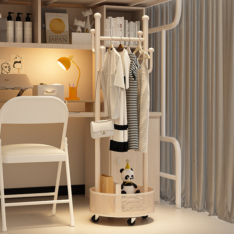 挂衣架卧室落地可移动衣帽架房间挂衣服挂包衣架大学生宿舍晾衣架