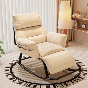 摇摇椅躺椅成人可睡觉懒人沙发椅2025新款 家用阳台午休摇椅蛋壳椅