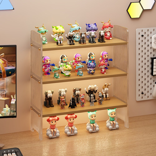 桌面手办展示架儿童玩具收纳架