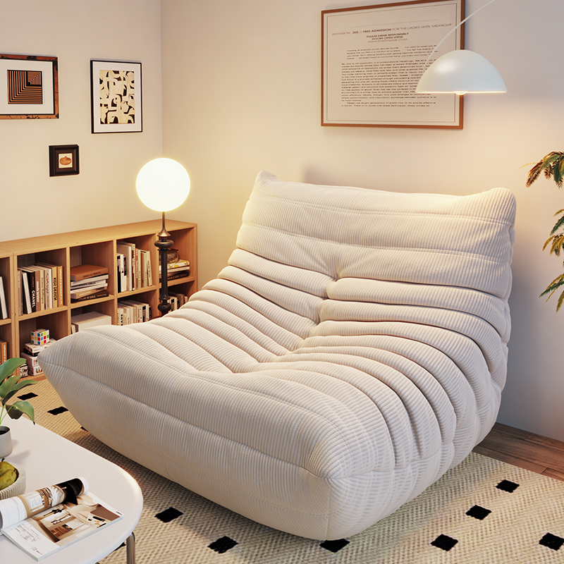 新款毛毛虫懒人沙发可躺可睡
