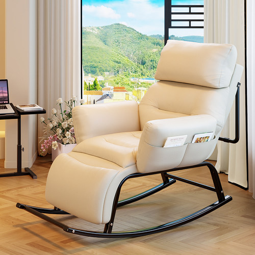 新款摇摇椅阳台晒太阳椅坐睡两用