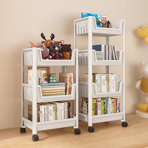 书架置物架落地家用简易多层
