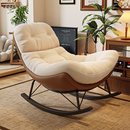 摇摇椅躺椅成人可躺可睡阳台懒人沙发家用休闲椅客厅轻奢单人摇椅