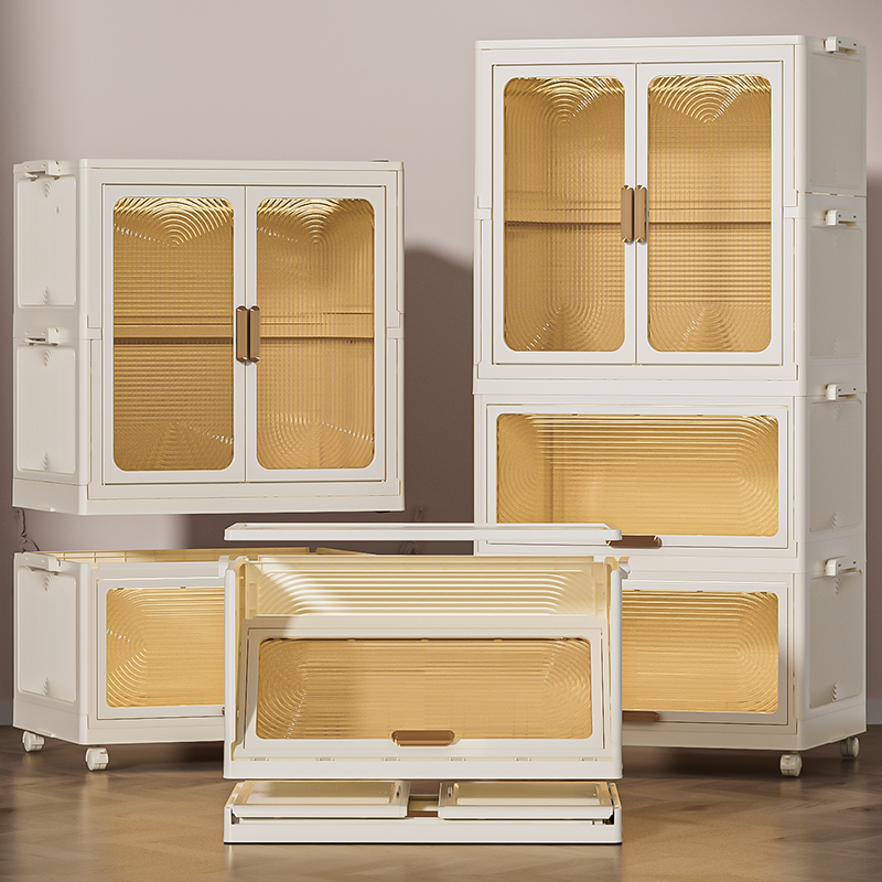 折叠免安装衣柜可移动儿童衣柜