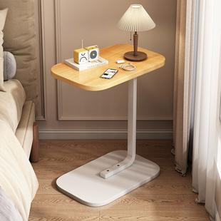 床头置物架小型窄可移动床边桌简约现代床头柜2024新款卧室小桌子