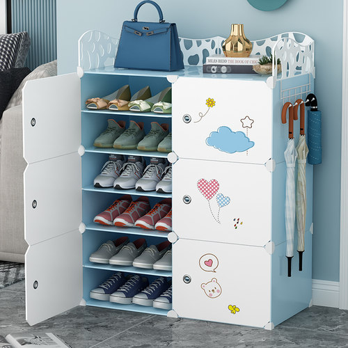 经济型多层防尘大容量鞋架子