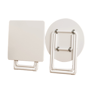 可折叠桌子家用便携式吃饭饭桌圆桌简易出租屋餐桌摆摊户外小方桌