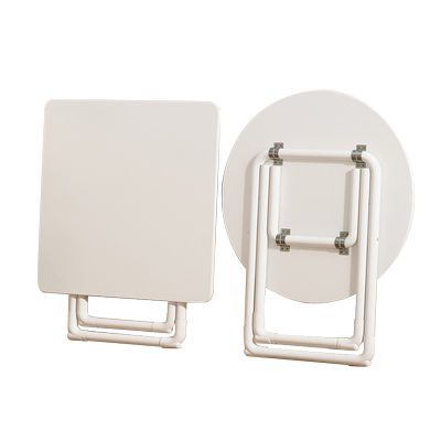 可折叠桌子家用便携式吃饭饭桌圆桌简易出租屋餐桌摆摊户外小方桌