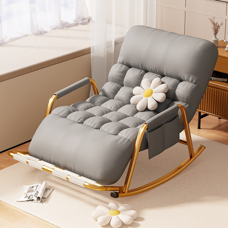 2025新款摇摇椅双人可睡可躺家用室内阳台客厅懒人沙发休闲逍遥椅