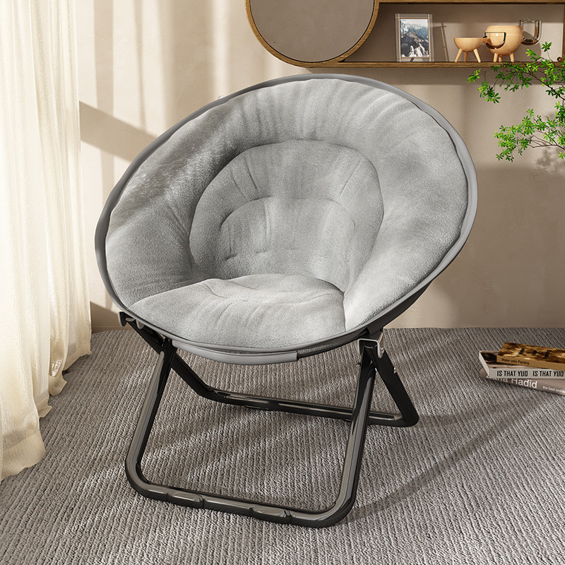 懒人沙发靠背躺椅学生宿舍电脑椅家用卧室单人小沙发阳台折叠椅子