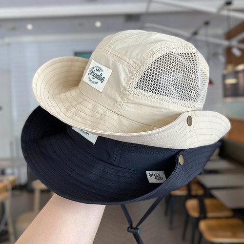 大檐户外遮阳透气速干登山帽