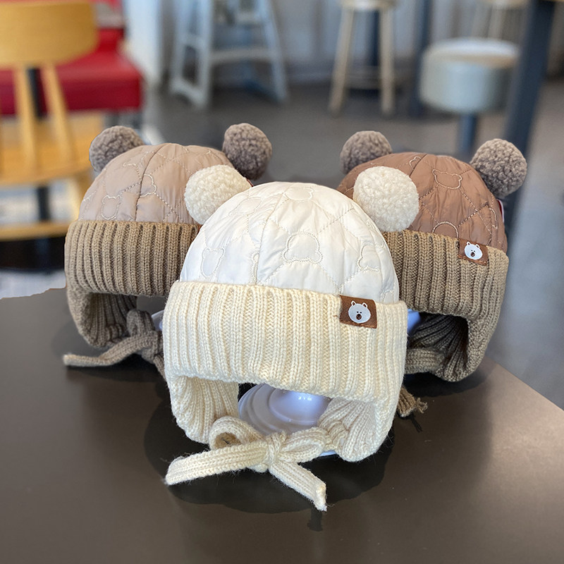 宝宝秋冬保暖加厚婴儿护耳帽