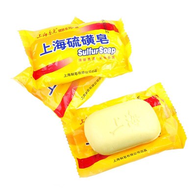85G Healthy Care Anti Itching Dandruff Acne Soap Bath Bubble
