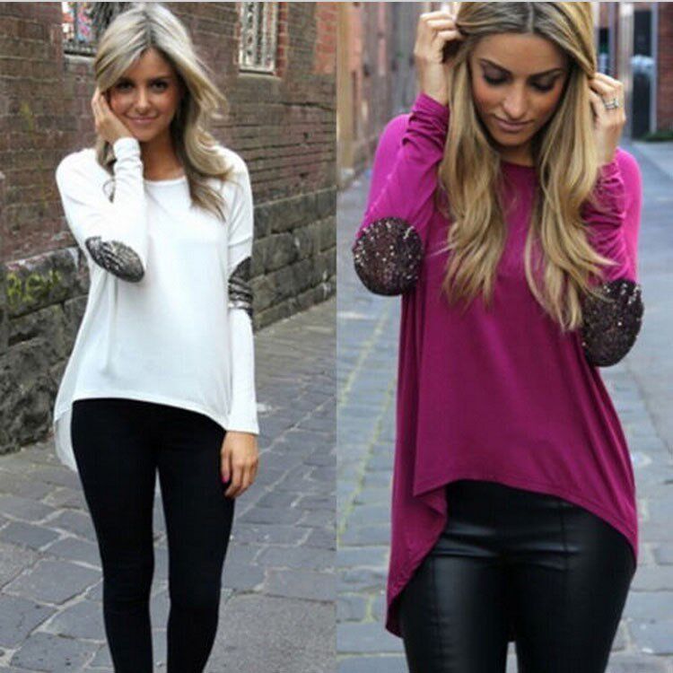 Women Blouse 2018 Irregular Shirts Casual Tops for Women