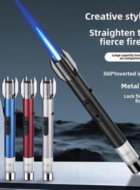 Metal Outdoor Turbine Torch Butane喷火Spray Gun Gas Lighter