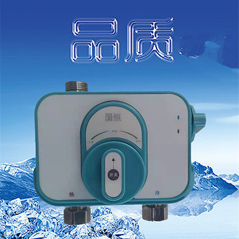 恒温龙头 太阳能恒温阀 全铜明装恒温混水阀 方体温控阀上水 包邮