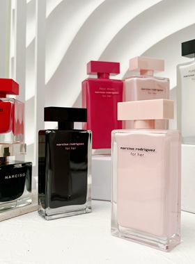 纳茜素for her粉瓶黑瓶musc精纯麝香同名红瓶方胖子香水小样试香