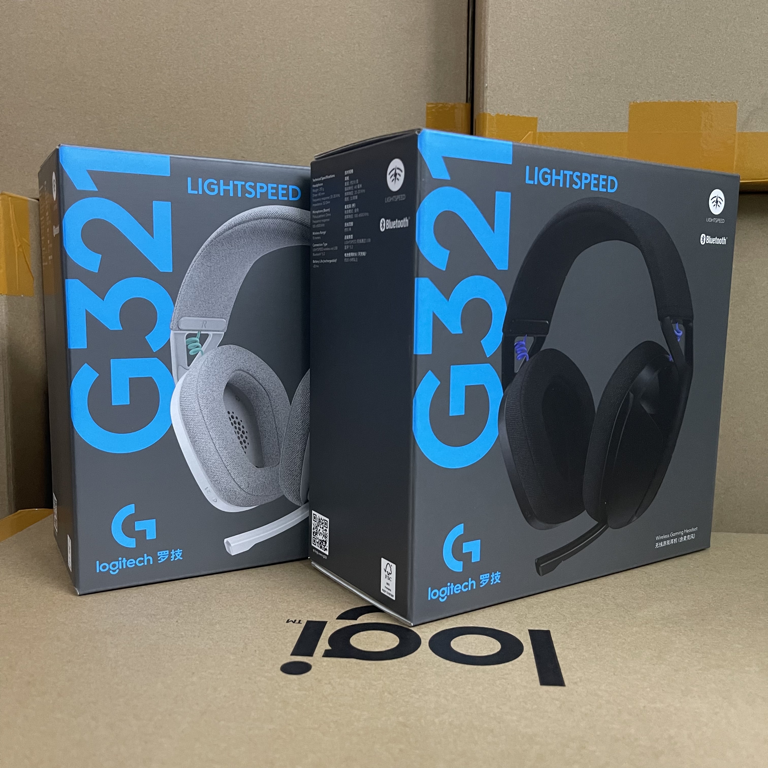 国行正品罗技G321风铃系列无线游戏耳机蓝牙头戴式耳麦