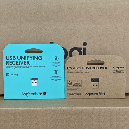 Logitech罗技BOLT接收器USB接口 罗技优联 UNIFYING接收器USB接口