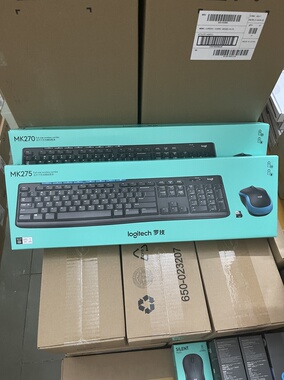 国行正品罗技MK275/MK270无线键鼠套装商务办公家用台式